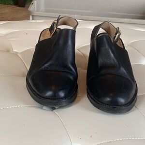Black Clogs, size 8, made in Portugal